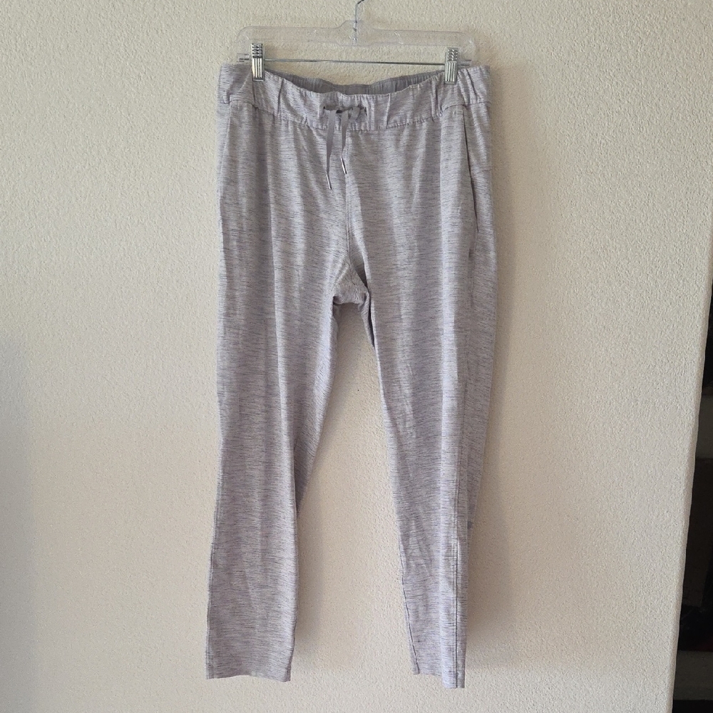 lululemon athletica Light Gray Heather Jogger Pants